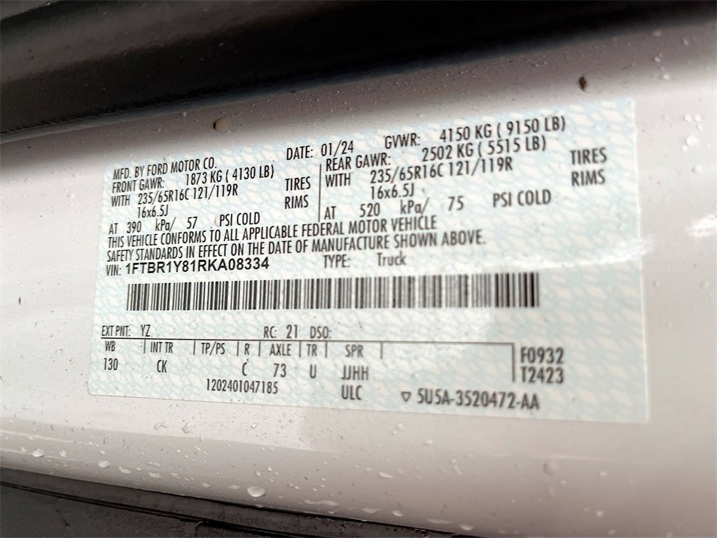 Used 2024 Ford Transit 250 Low Roof w/ Exterior Upgrade Package image 30