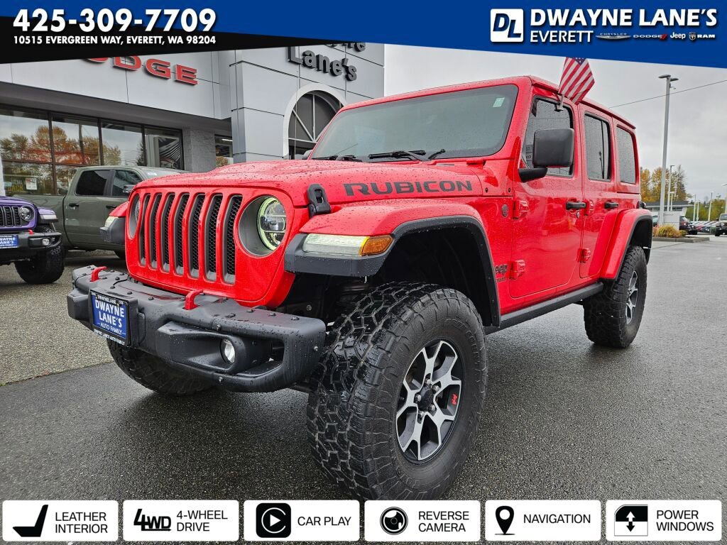 Used 2019 Jeep Wrangler Unlimited Rubicon image 1