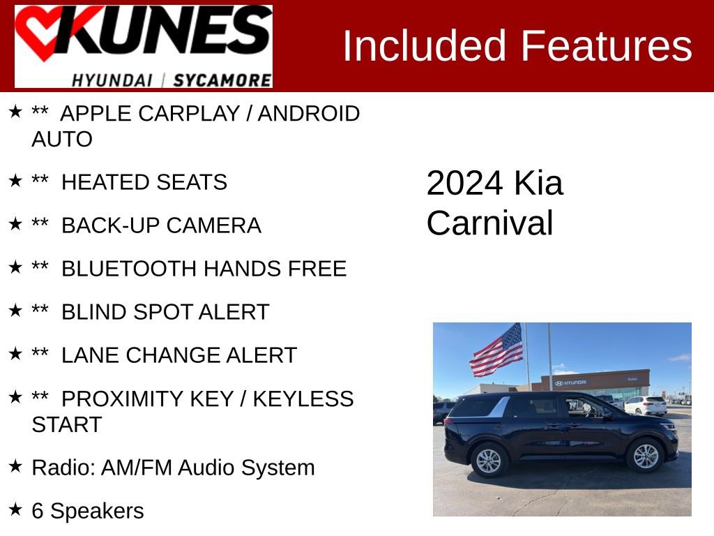 Used 2024 Kia Carnival LX image 2
