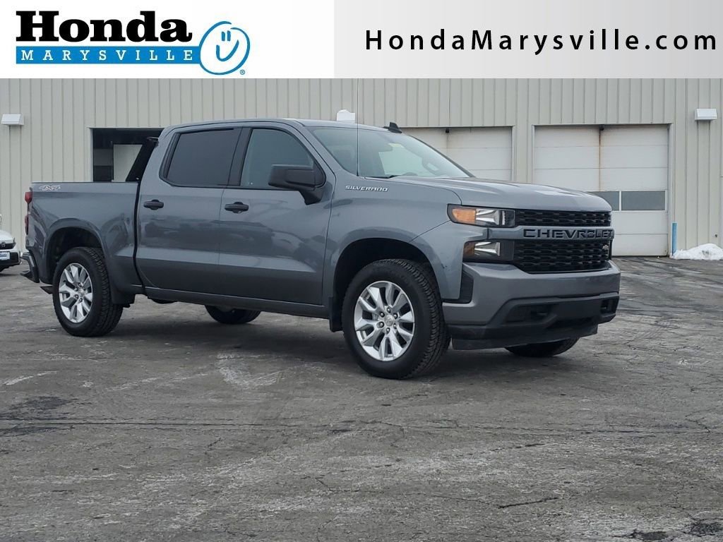 Used 2021 Chevrolet Silverado 1500 Custom image 1