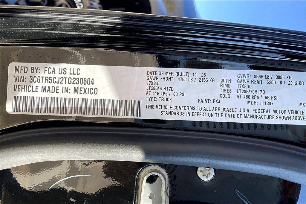 New 2026 RAM 2500 Tradesman w/ Power Wagon Package image 13