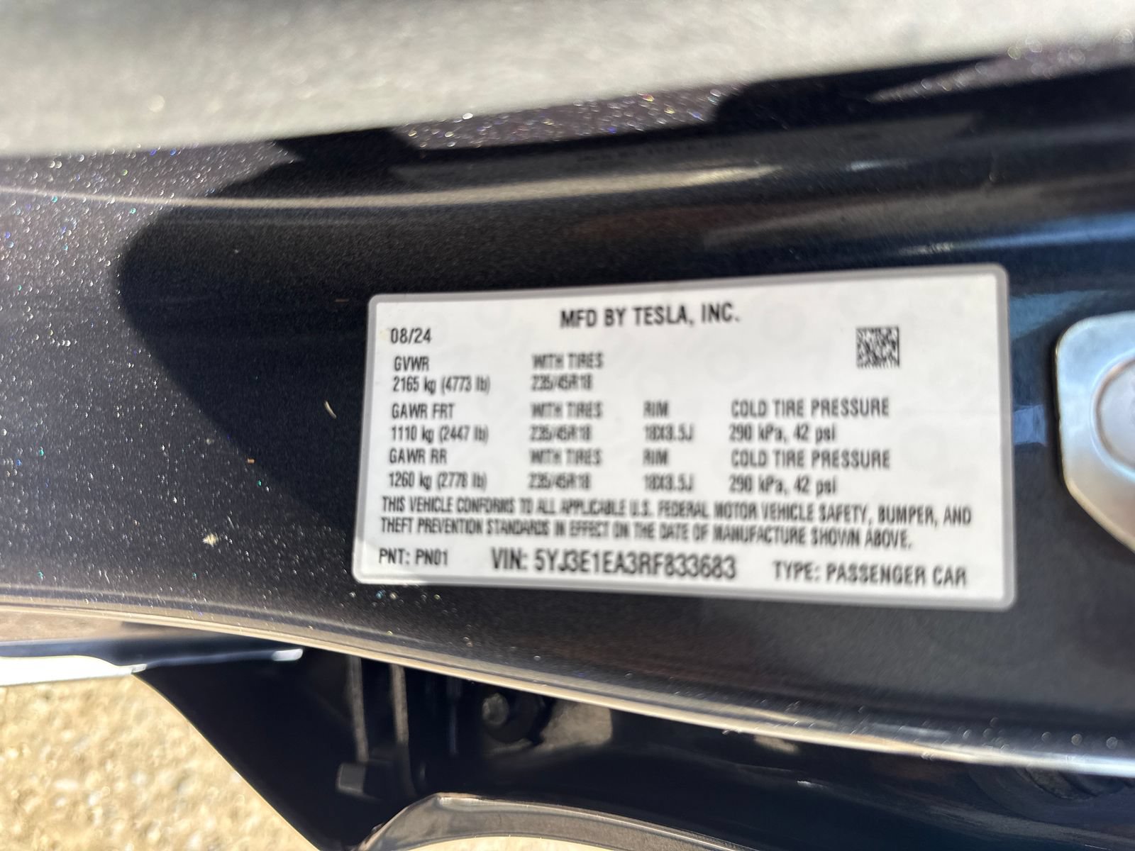 Used 2024 Tesla Model 3 Standard Range RWD image 30
