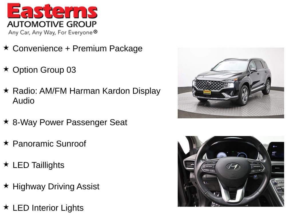Used 2022 Hyundai Santa Fe SEL w/ Convenience + Premium Package AWD/4WD image 11