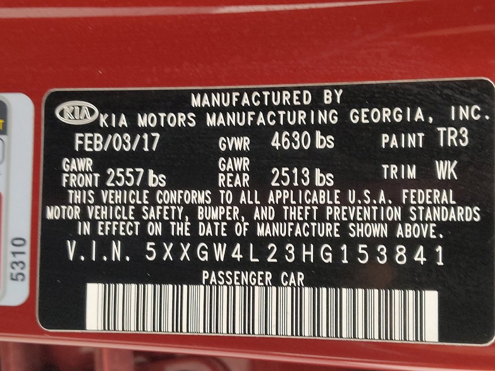 Used 2017 Kia Optima SX FWD image 33