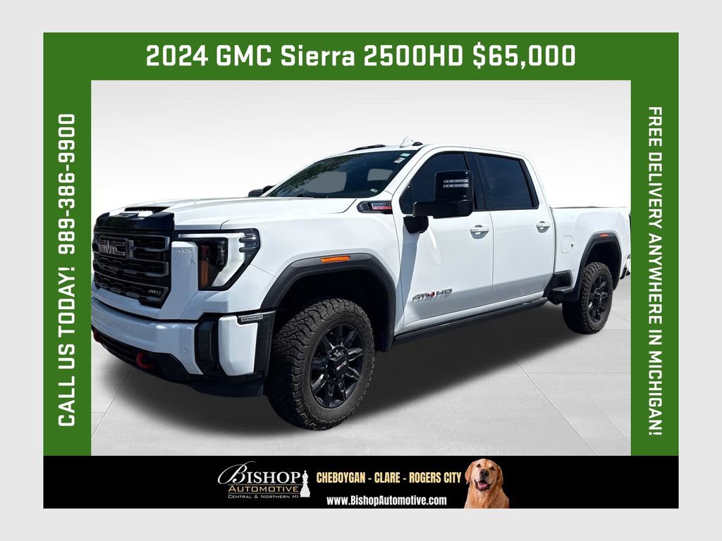 Used 2024 GMC Sierra 2500 AT4 w/ AT4 Premium Plus Package AWD/4WD 360° Tour