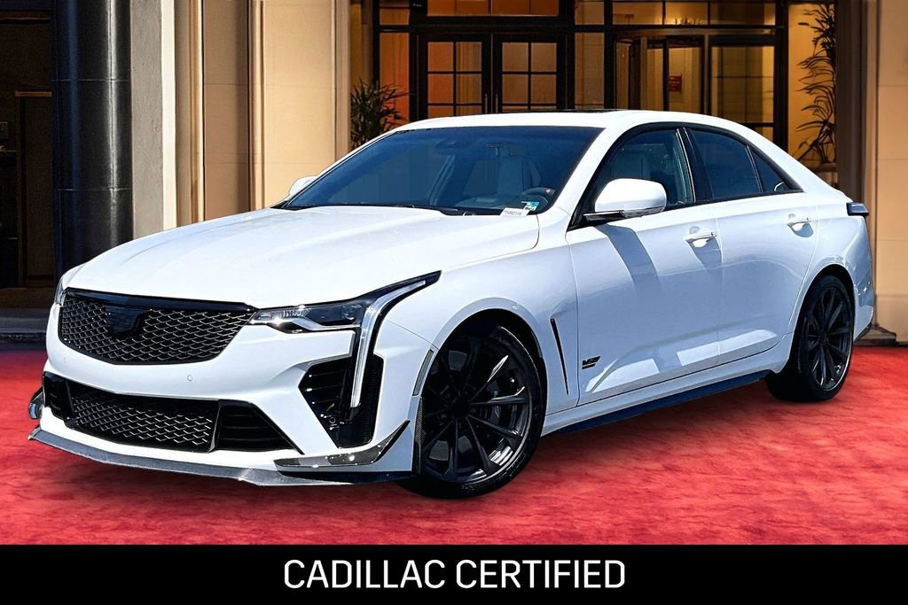 Used 2025 Cadillac CT4 V Blackwing w/ Carbon Fiber 1 Package image 1