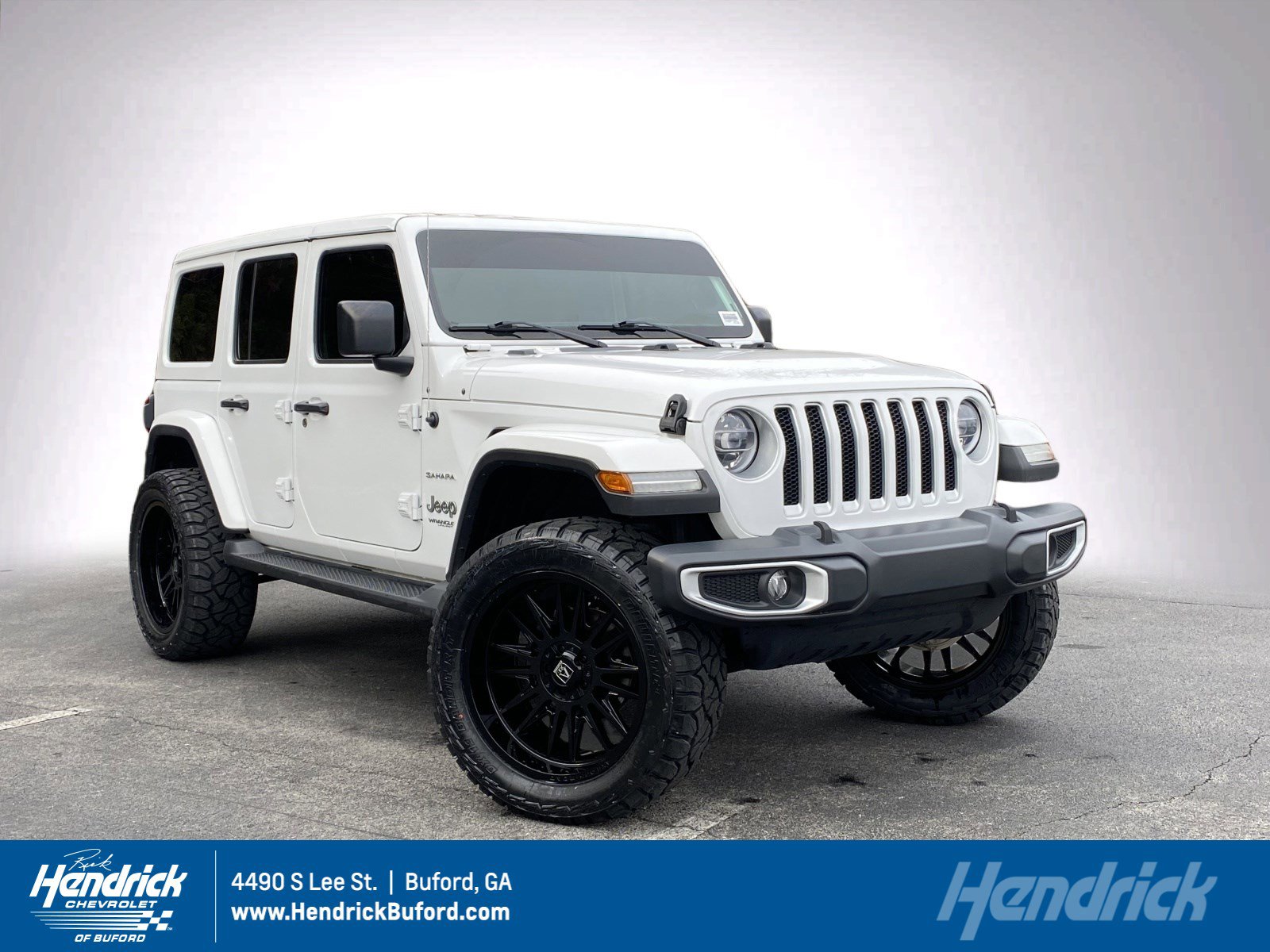 Used 2021 Jeep Wrangler Unlimited Sahara image 1