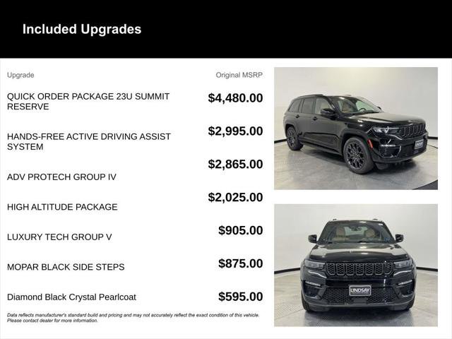 Certified 2024 Jeep Grand Cherokee Summit AWD/4WD image 11
