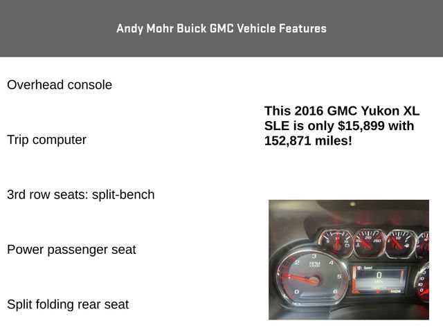 Used 2016 GMC Yukon XL SLE AWD/4WD image 9