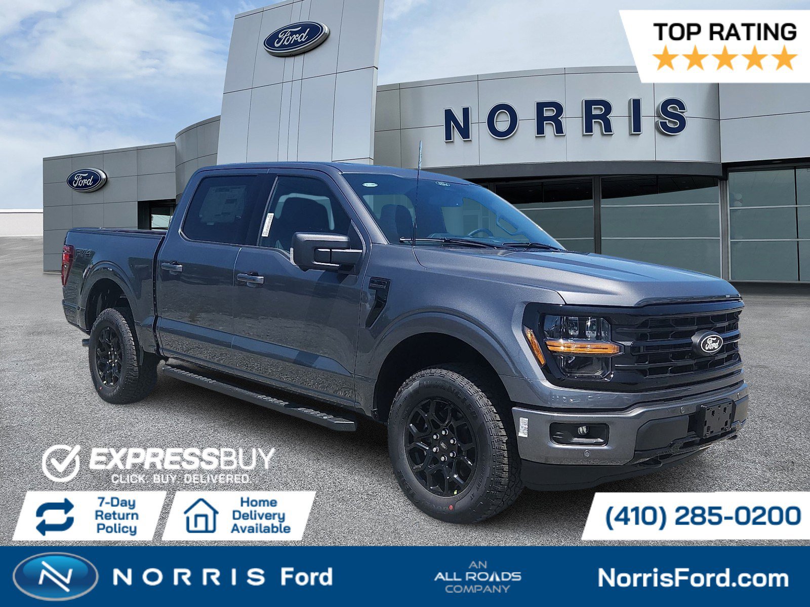 New 2025 Ford F150 XLT w/ Equipment Group 302A MID