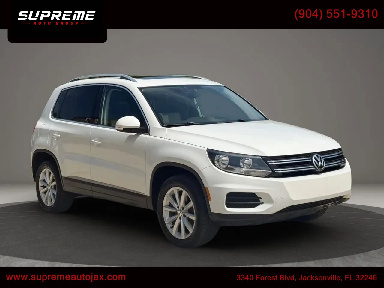 Used 2017 Volkswagen Tiguan Wolfsburg Edition