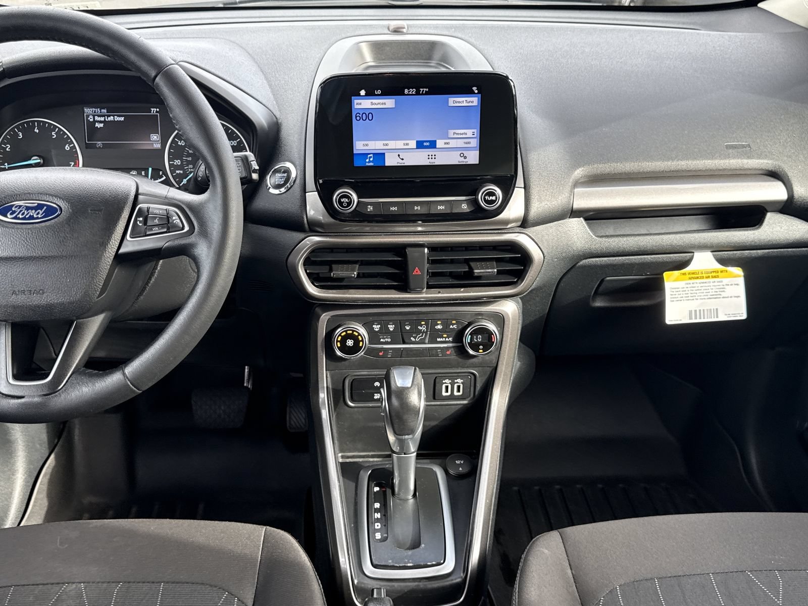 Used 2019 Ford EcoSport SE FWD image 17