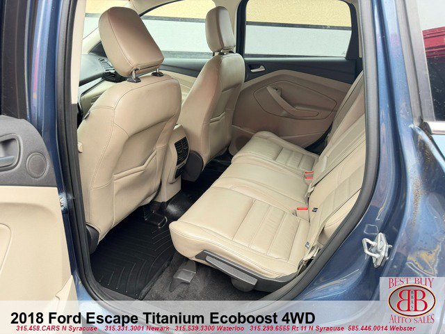 Used 2018 Ford Escape Titanium w/ Ford Safe & Smart Package AWD/4WD image 11