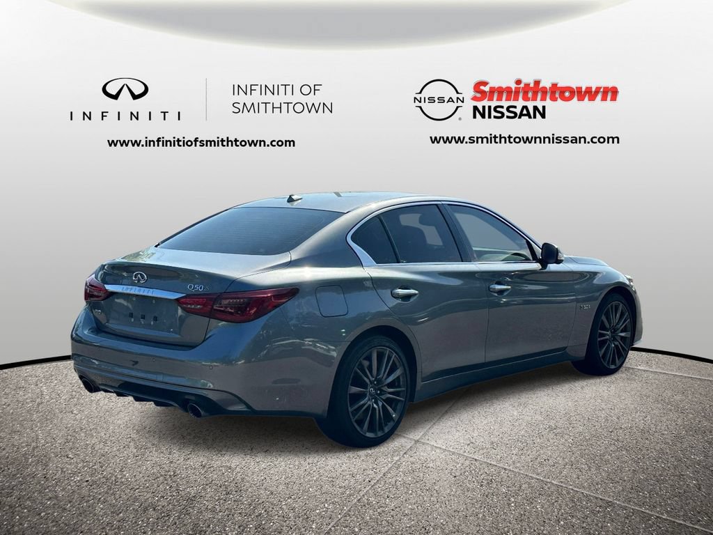 Used 2019 INFINITI Q50 Red Sport 400 AWD/4WD image 5