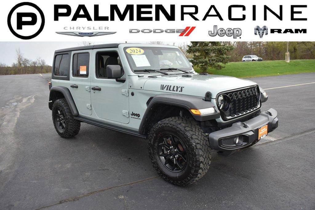 Certified 2024 Jeep Wrangler Unlimited Sport