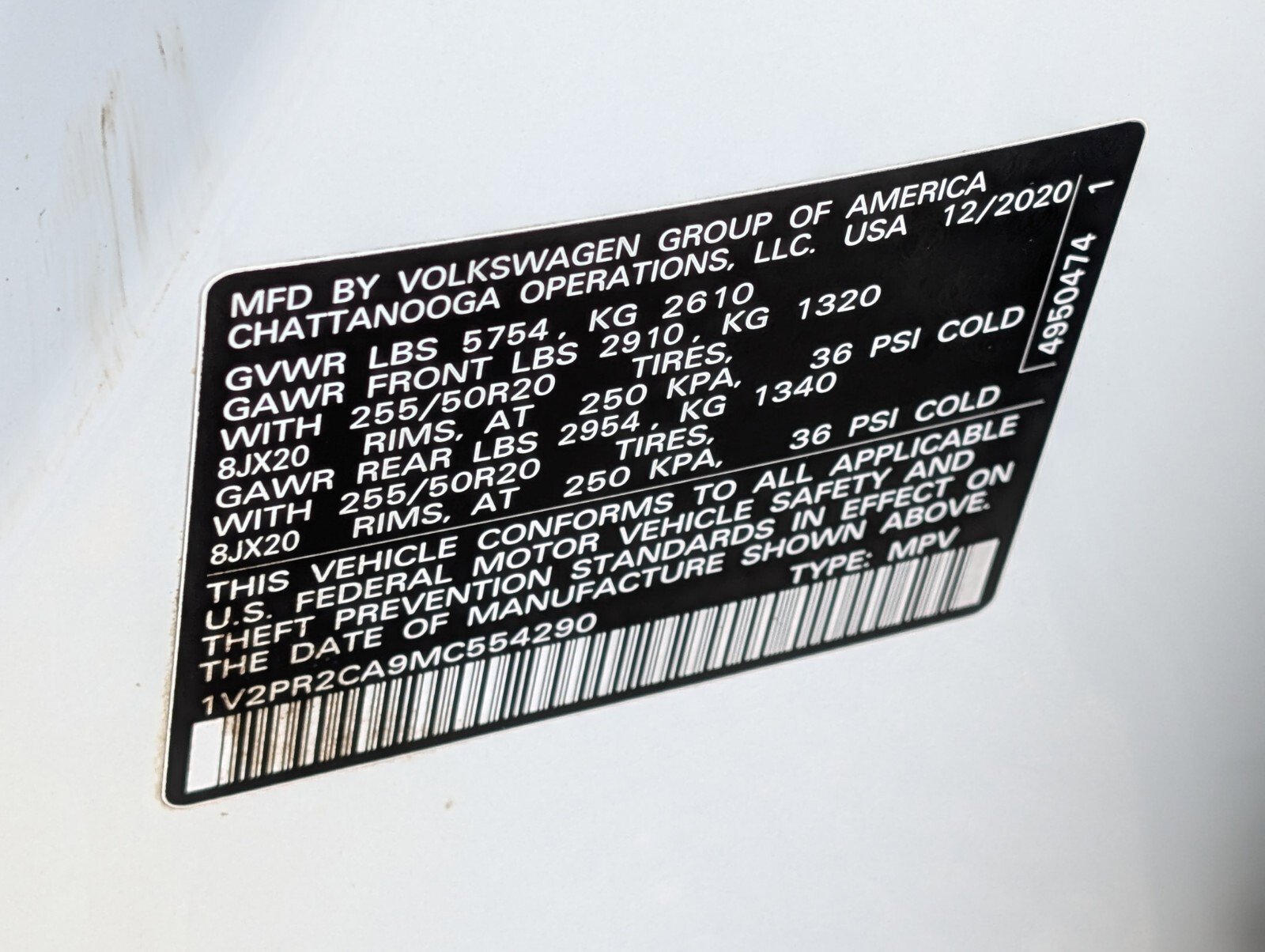 Used 2021 Volkswagen Atlas SE w/ Panoramic Sunroof Package image 36