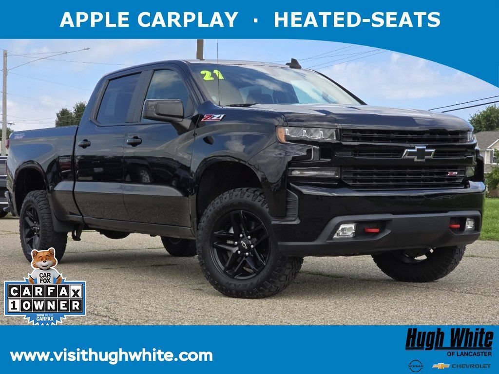 Used 2021 Chevrolet Silverado 1500 LT Trail Boss w/ Convenience Package II AWD/4WD image 1