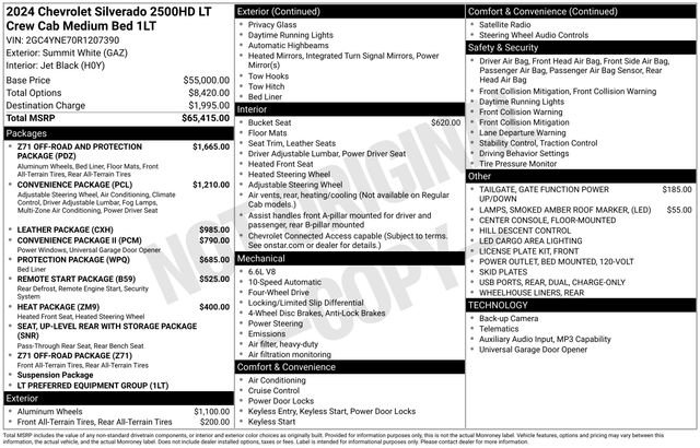 Used 2024 Chevrolet Silverado 2500 LT image 32