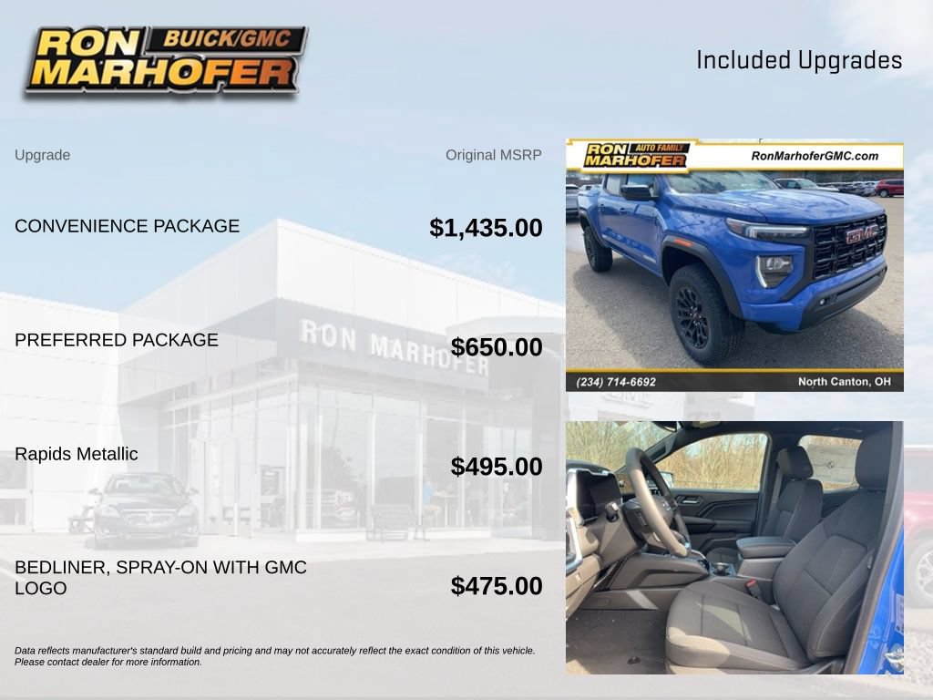 New 2026 GMC Canyon Elevation w/ Convenience Package AWD/4WD image 6