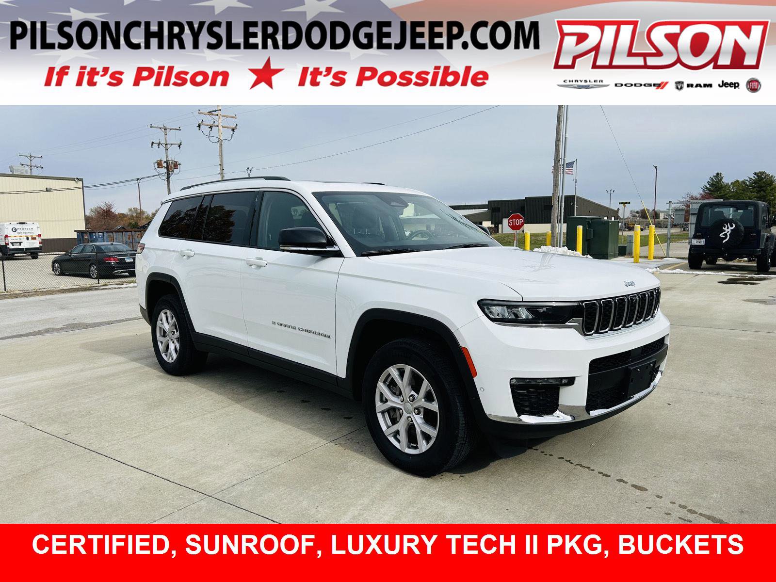 Used 2022 Jeep Grand Cherokee L Limited w/ Luxury Tech Group II image 1