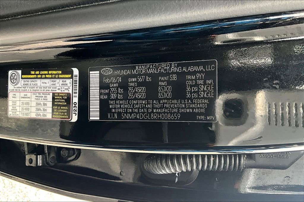 Used 2024 Hyundai Santa Fe Limited image 19