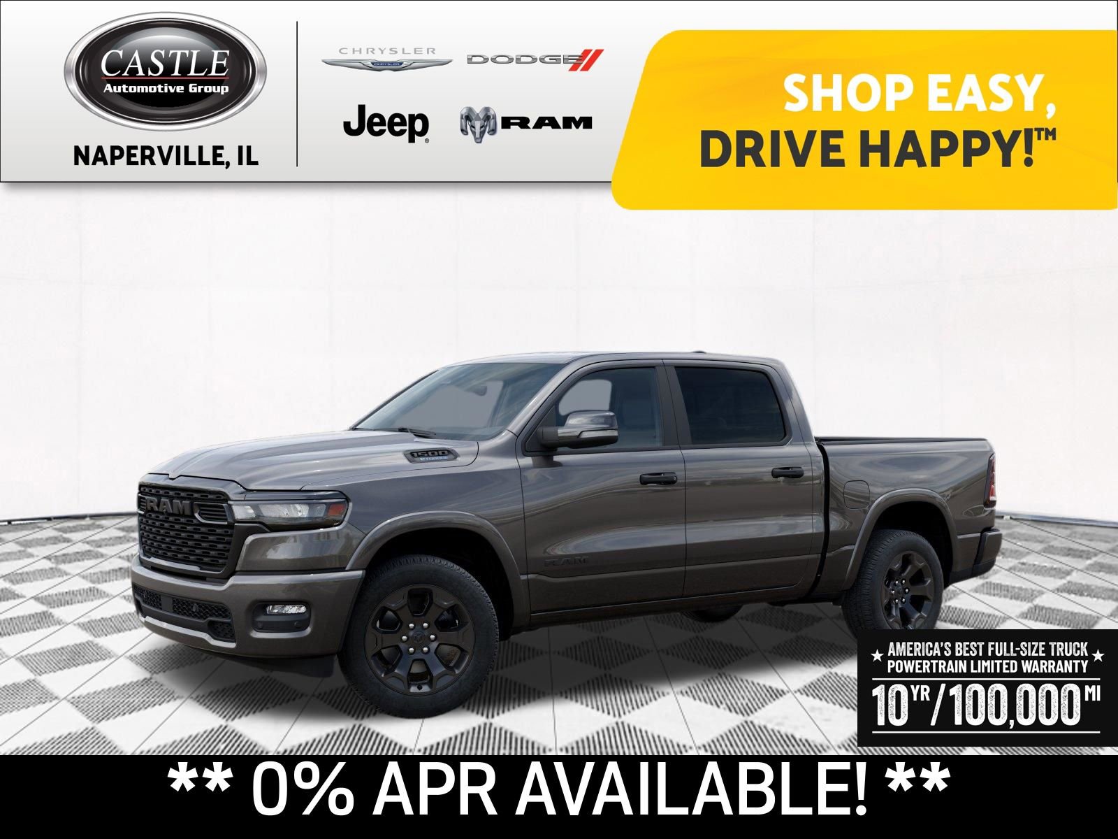 New 2026 RAM 1500 4x4 Crew Cab