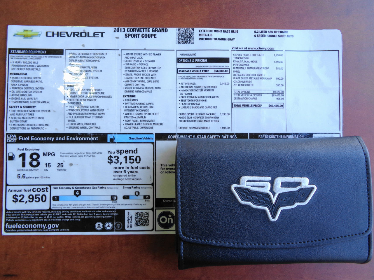 Used 2013 Chevrolet Corvette Grand Sport w/ 2LT Preferred Equipment Group image 17