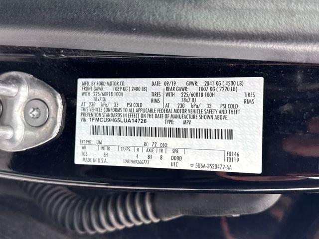 Used 2020 Ford Escape SEL AWD/4WD image 23