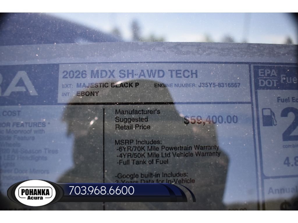 New 2026 Acura MDX w/ Technology Package AWD/4WD image 38