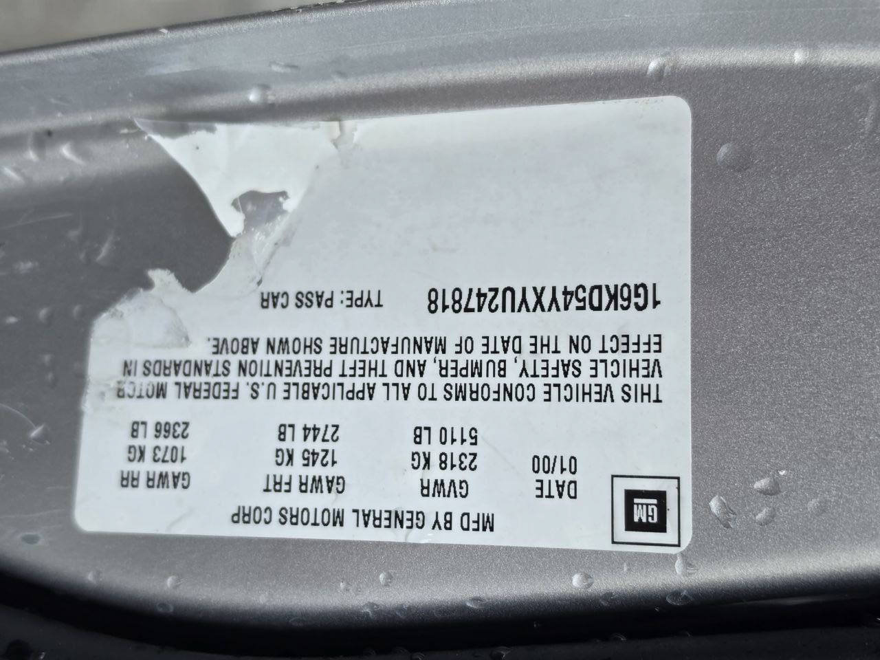 Used 2000 Cadillac De Ville FWD image 47