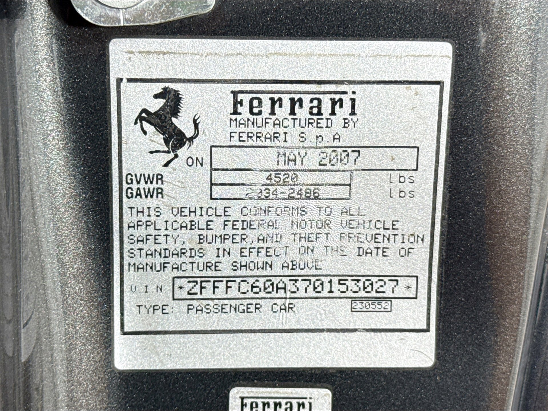 Used 2007 Ferrari 599 GTB Fiorano image 25