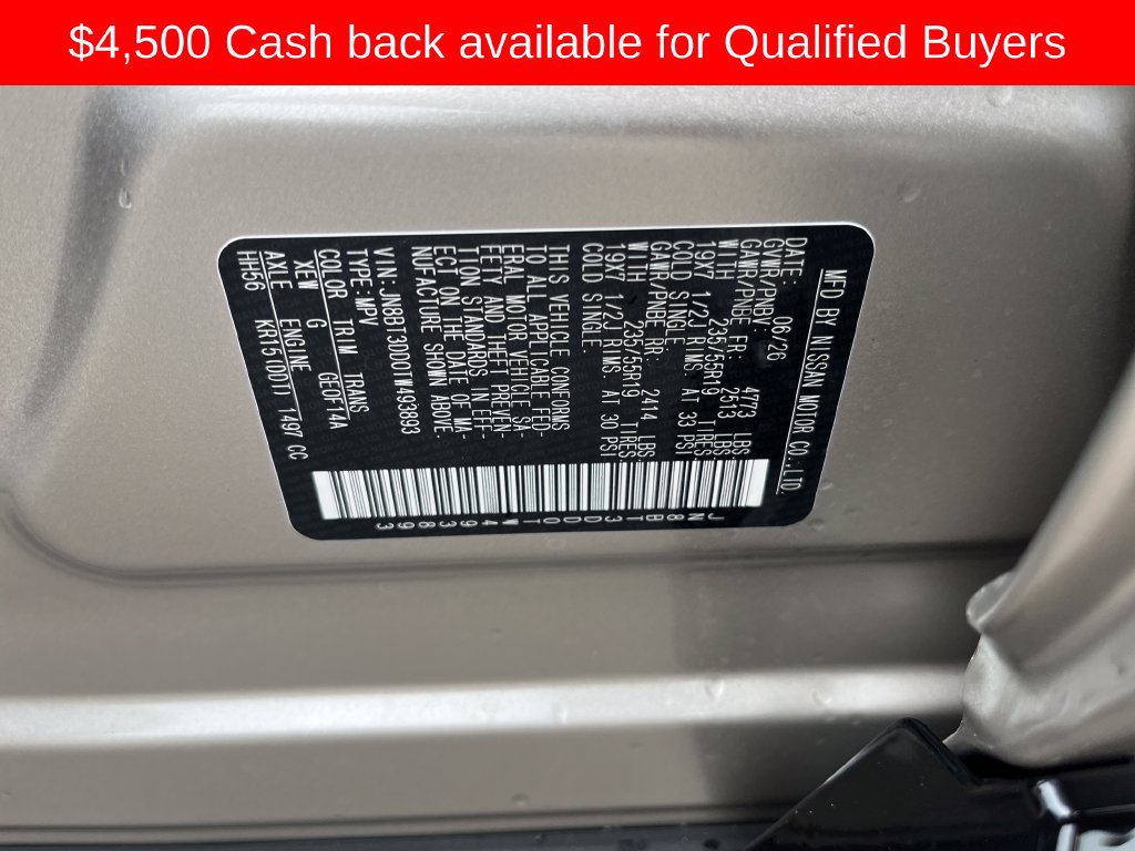 New 2026 Nissan Rogue Platinum w/ Platinum Premium Package AWD/4WD image 33