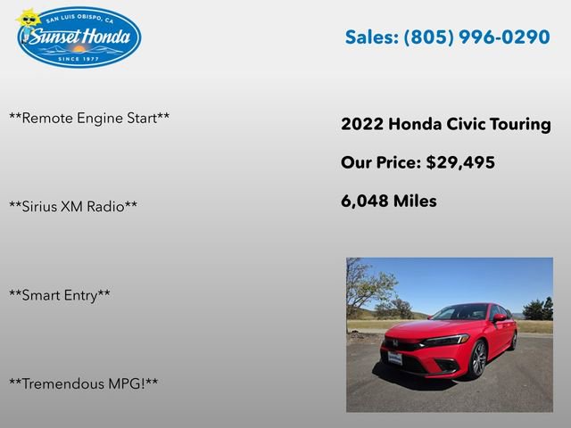 Certified 2022 Honda Civic Touring image 19