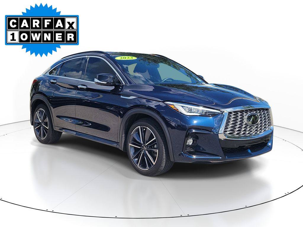 Used 2023 INFINITI QX55 Sensory w/ Lighting Package AWD/4WD video 1