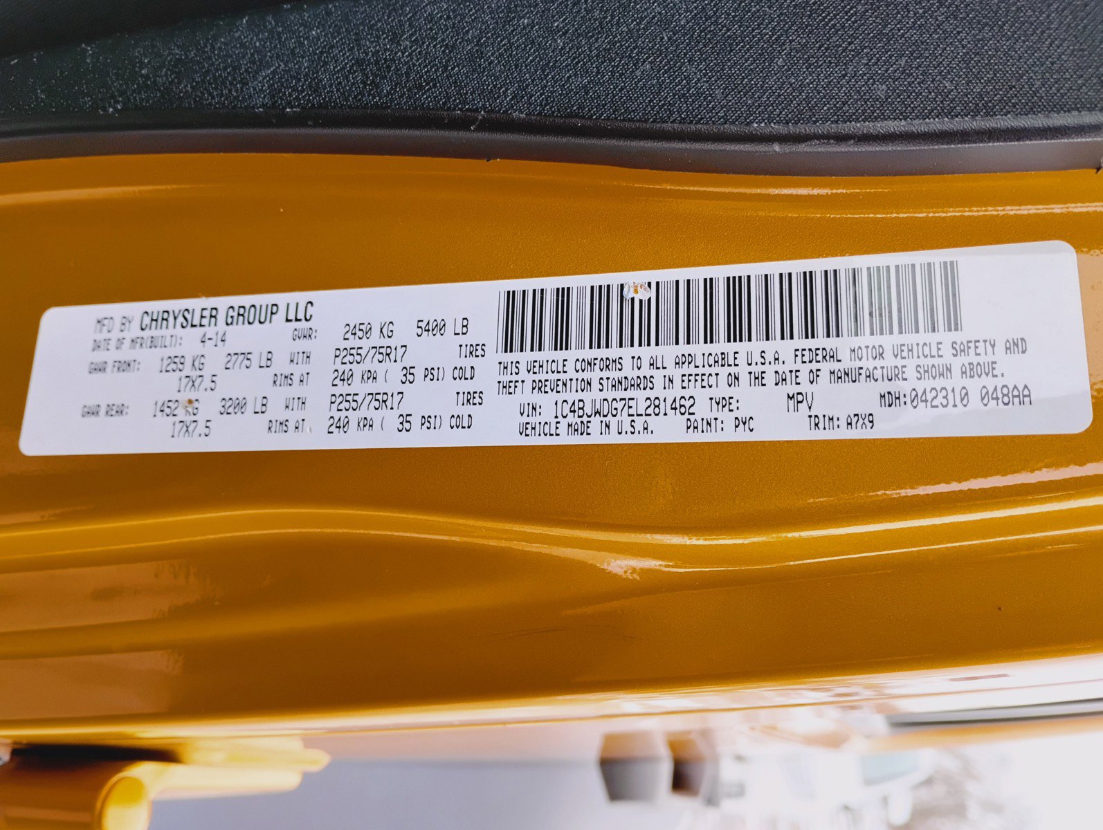 Used 2014 Jeep Wrangler Unlimited Sport w/ Quick Order Package 24S image 33