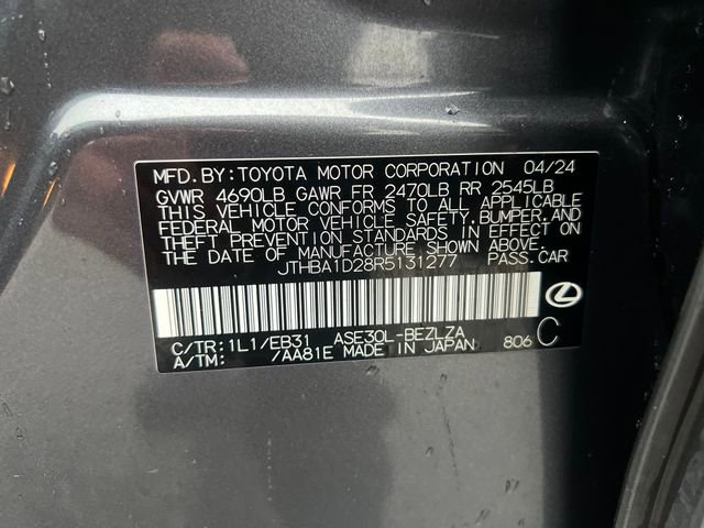 Used 2024 Lexus IS 300 F Sport w/ Accessory Package 2 RWD image 17