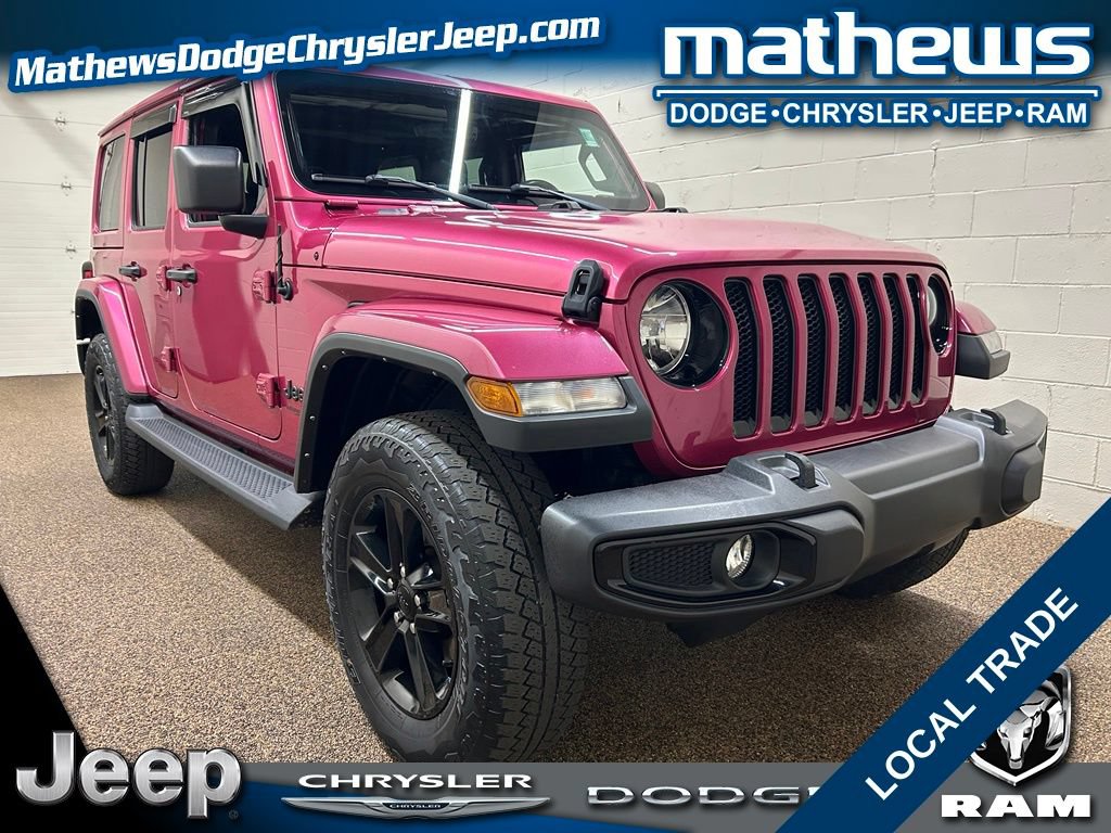 Used 2022 Jeep Wrangler Unlimited Sahara
