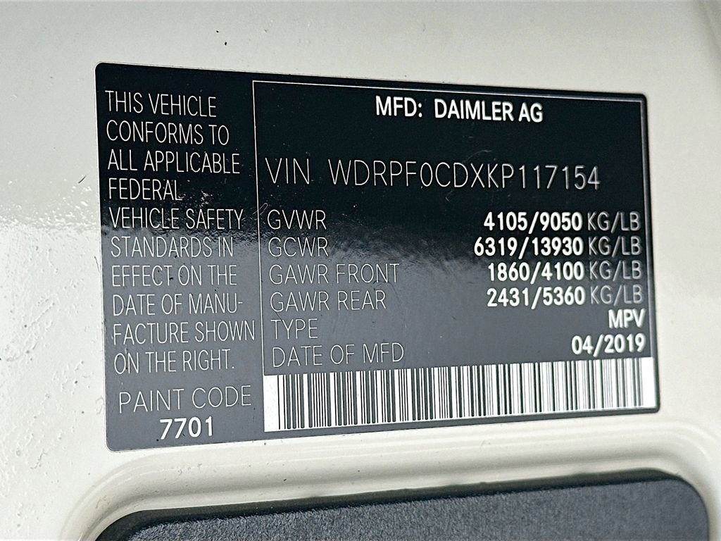 Used 2019 Freightliner Sprinter 144 RWD image 36
