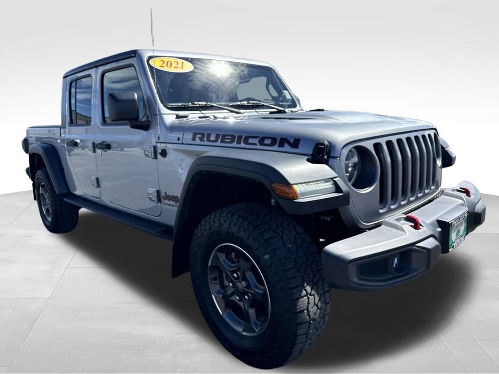 Used 2021 Jeep Gladiator Rubicon w/ LED Lighting Group AWD/4WD image 9
