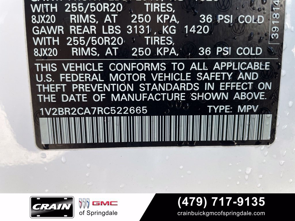 Used 2024 Volkswagen Atlas SEL AWD/4WD image 33