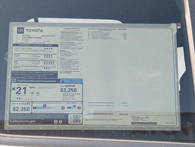 New 2026 Toyota 4Runner TRD Off-Road AWD/4WD image 18