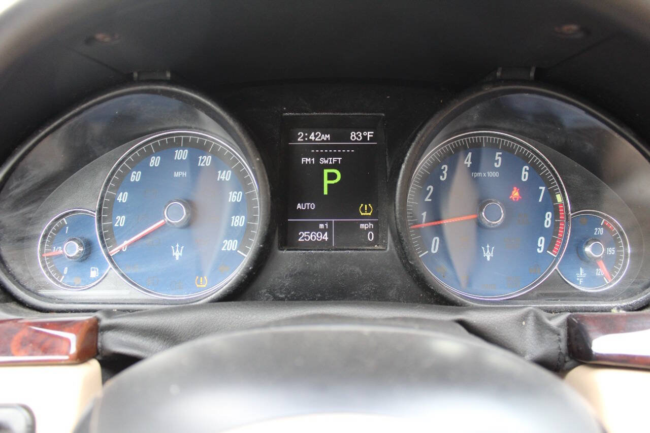Used 2015 Maserati GranTurismo Convertible RWD image 10