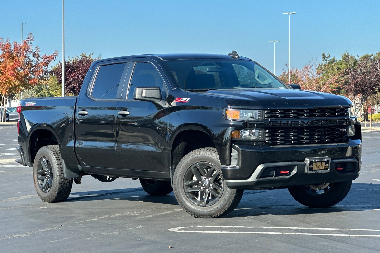 Used 2021 Chevrolet Silverado 1500 Custom Trail Boss w/ Midnight Edition image 2