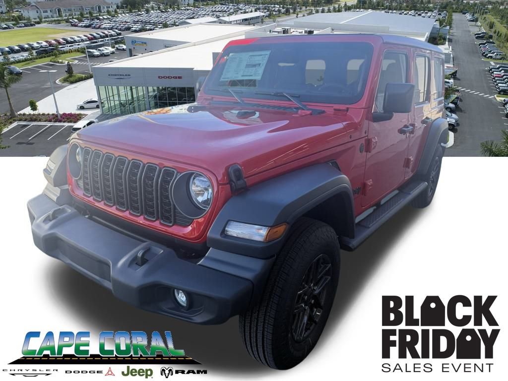 New 2025 Jeep Wrangler Sport S