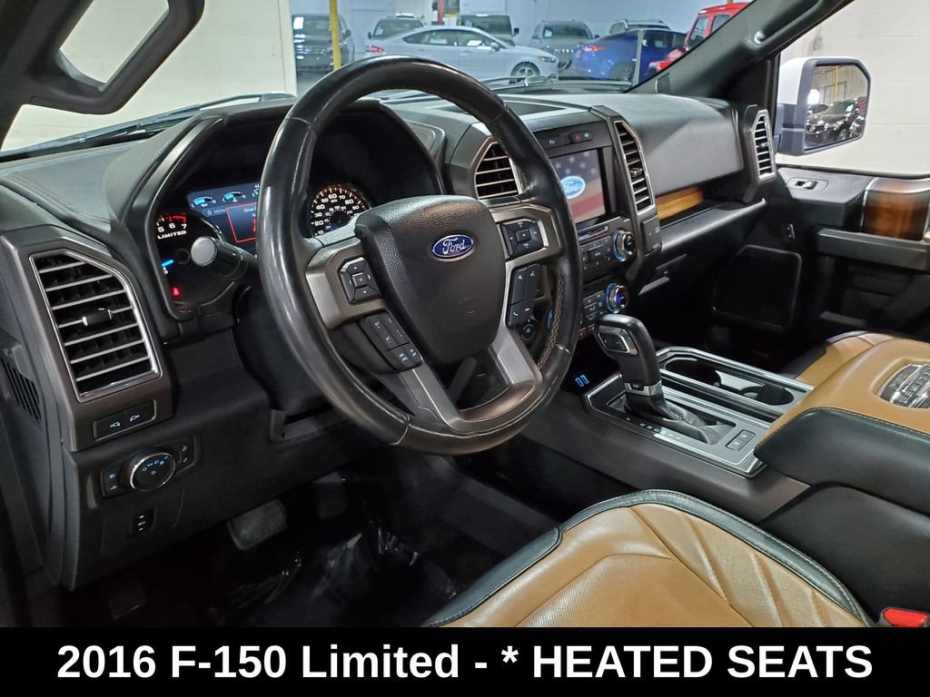 Used 2016 Ford F150 Limited w/ Trailer Tow Package AWD/4WD image 7