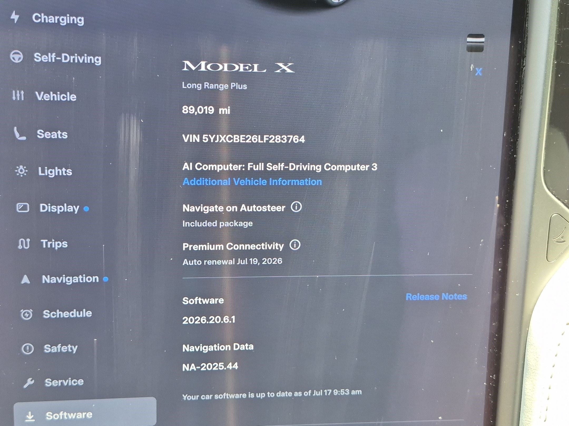 Used 2020 Tesla Model X Long Range AWD/4WD image 21