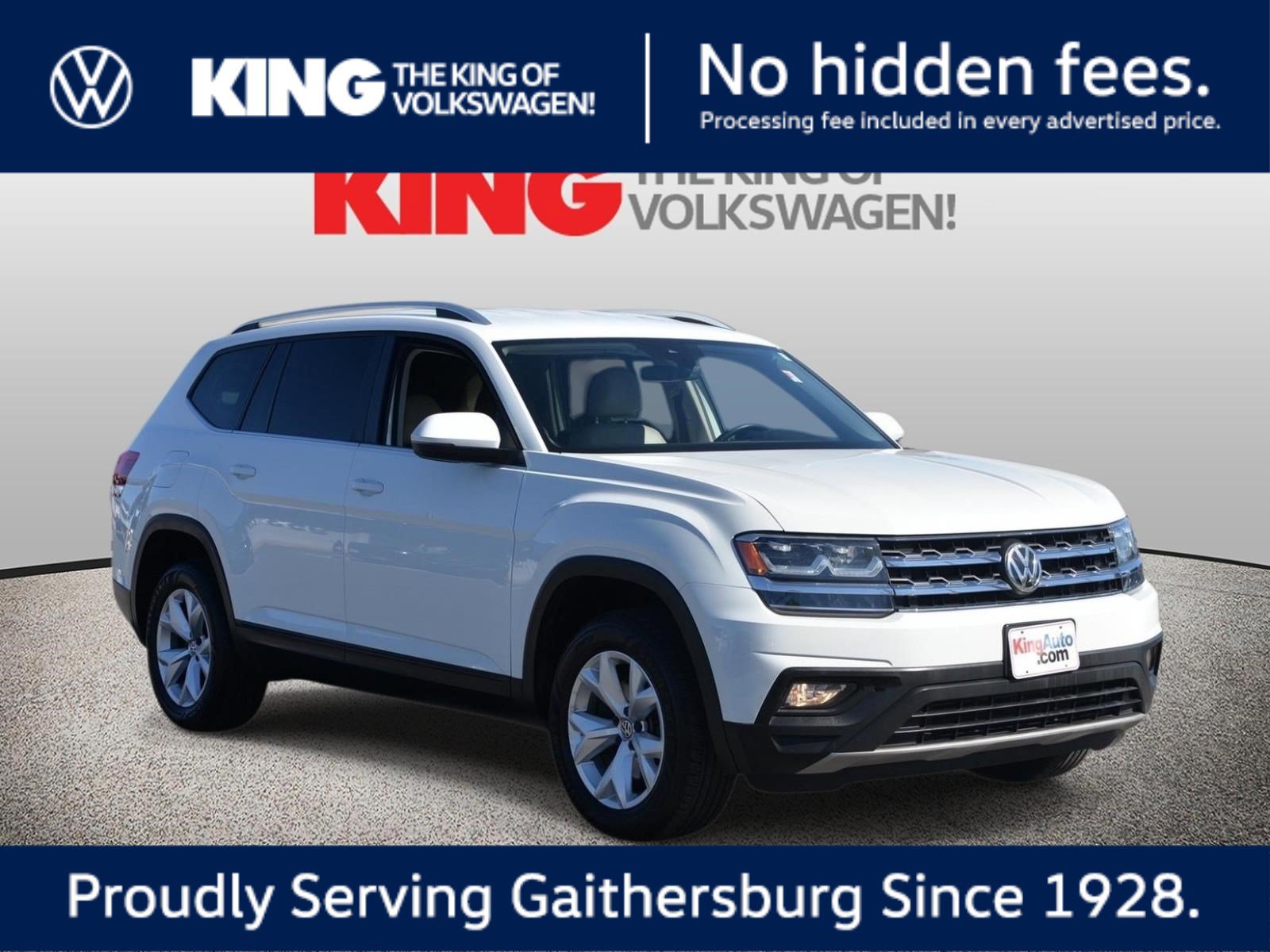 Used 2018 Volkswagen Atlas SE AWD/4WD image 1