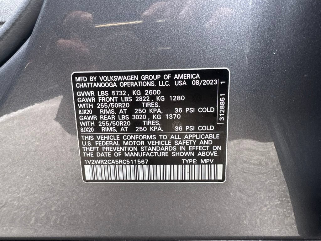 Used 2024 Volkswagen Atlas SE FWD image 14