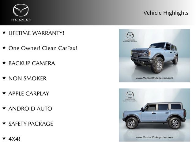 Used 2024 Ford Bronco Badlands AWD/4WD image 2