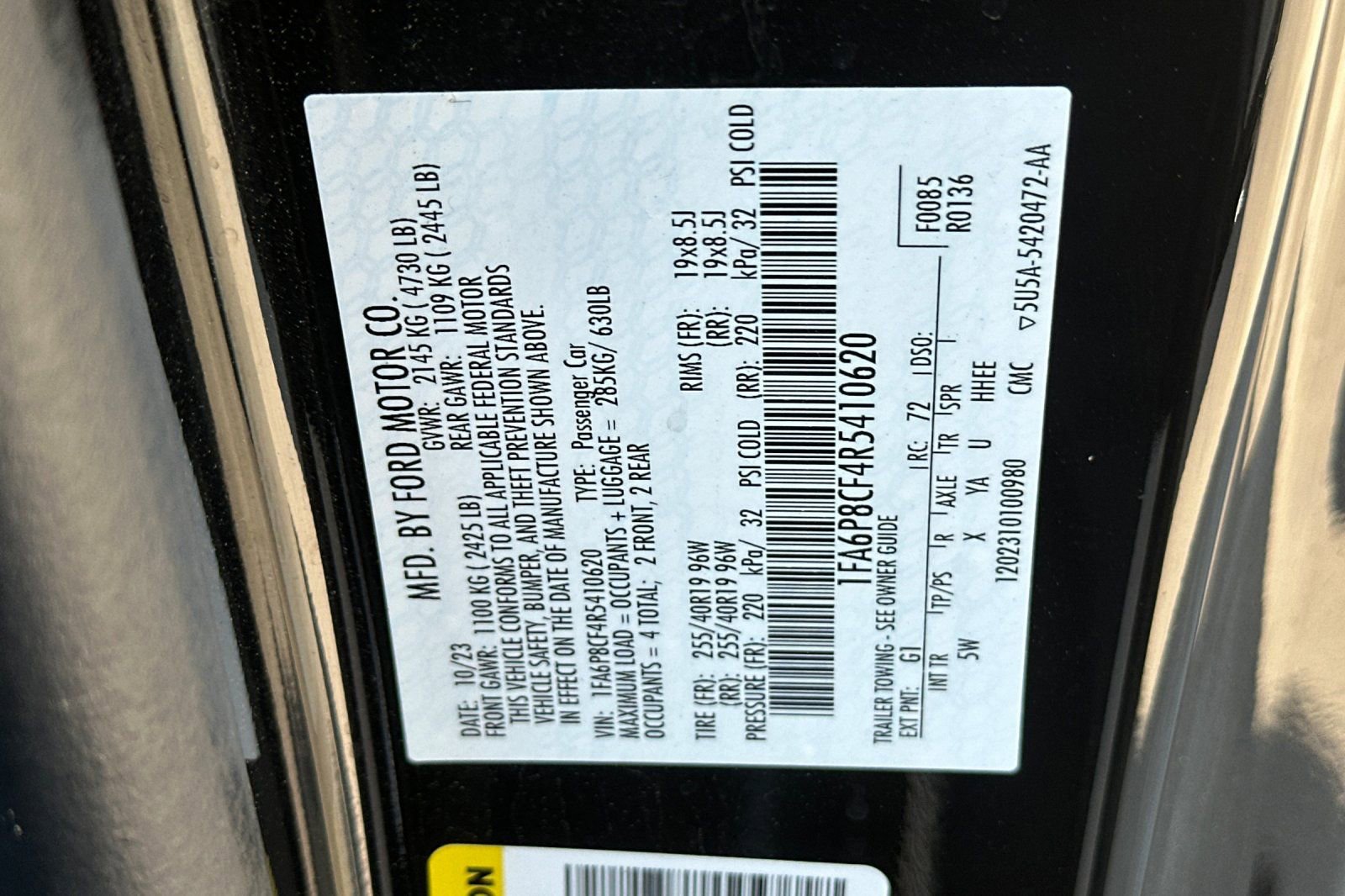 Used 2024 Ford Mustang GT Premium image 28